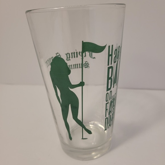 Flying Saucer Father's Day Pint Glass Have A Ball On Father's Day 2003 - Picture 2 of 8